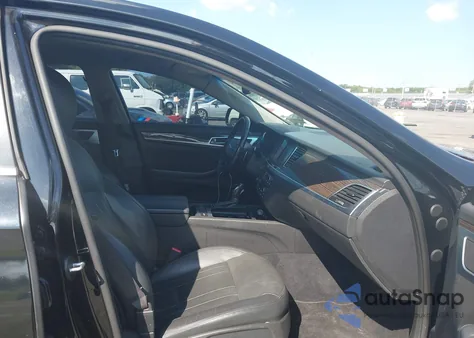 2015 Hyundai Genesis 3.8 from USA, damaged, VIN KMHGN4JE8FU074670